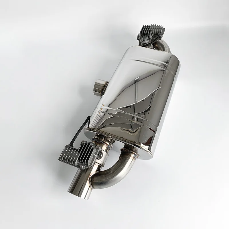 Professional Car Exhaust Muffler Sounds Valve Control By Remote Controller Switch Button  SS 304 Custom Made