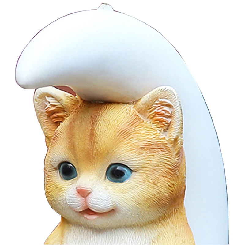 Custom Garden Decor Funny Animal Cat Sculptures Resin Tree Hanging Garden Ornaments
