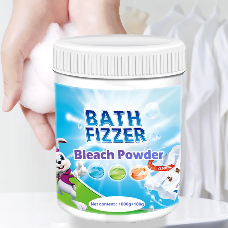 New Trend Eco Friendly Color Bleaching Powder For Laundry Stains Remover Magic Liquid Oxygen Bleach Laundry Detergent