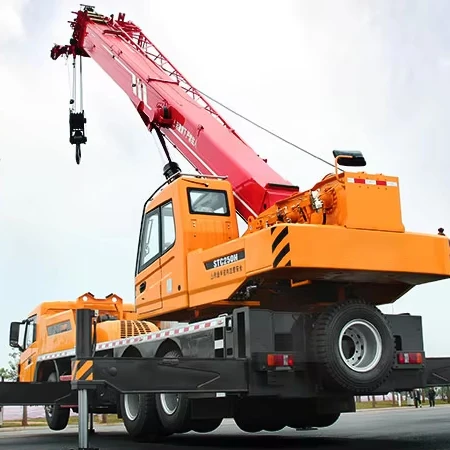 China Popular Sale 25ton small truck cranes STC250 with Cheap Factory Price