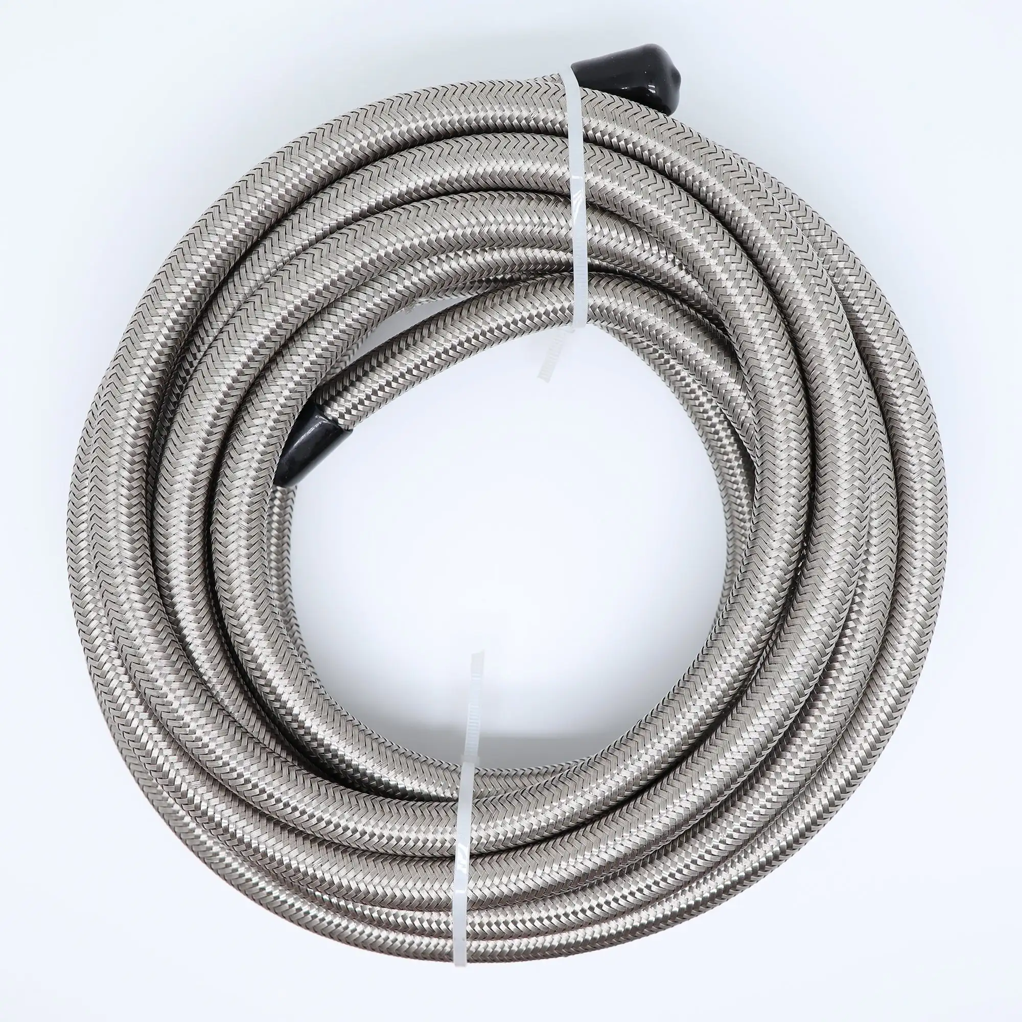 High performance an4 -4 an od 5/16' id 3/16' stainless steel wire braided ptfe brake fuel hose lines for e10
