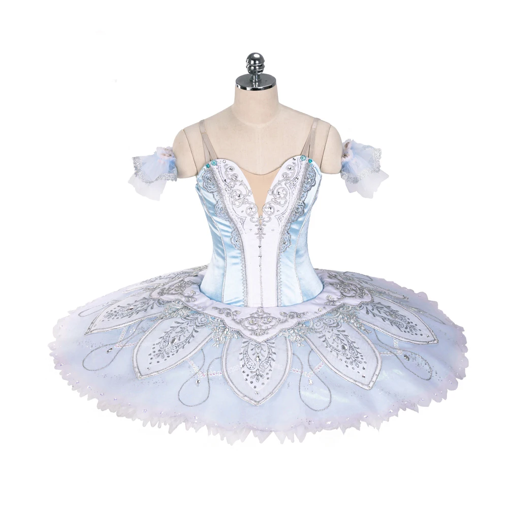 Girls ballet tutu  adult customized classical BLUE fairy dance dress  women competition 12 layers Ballet  tutu professional