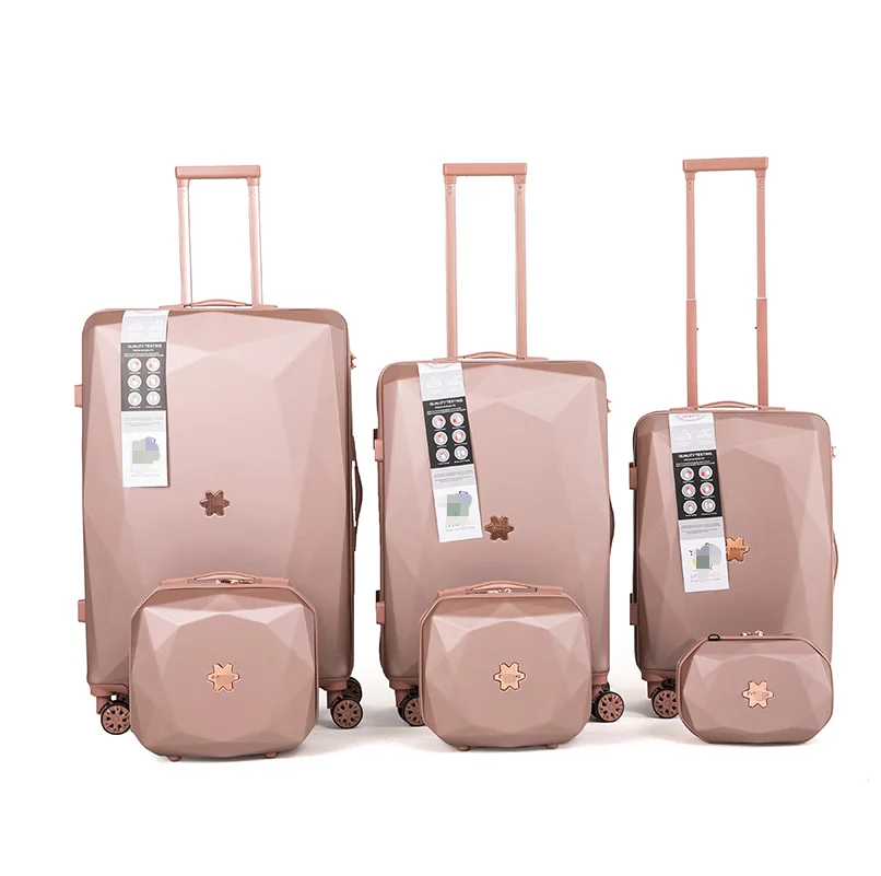 Чемодан на колесиках для путешествий, Жесткий чемодан, 10 дюймов, 12 дюймов, 14 дюймов, 20 дюймов, 24 дюйма, 28 дюймов