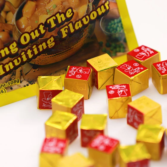 HALAL shrimp seasoning bouillon stock cube with 4g 10g Sizes and  CREVETTE BOUILLON CUBE SOUP CUBE seasoning powered stock