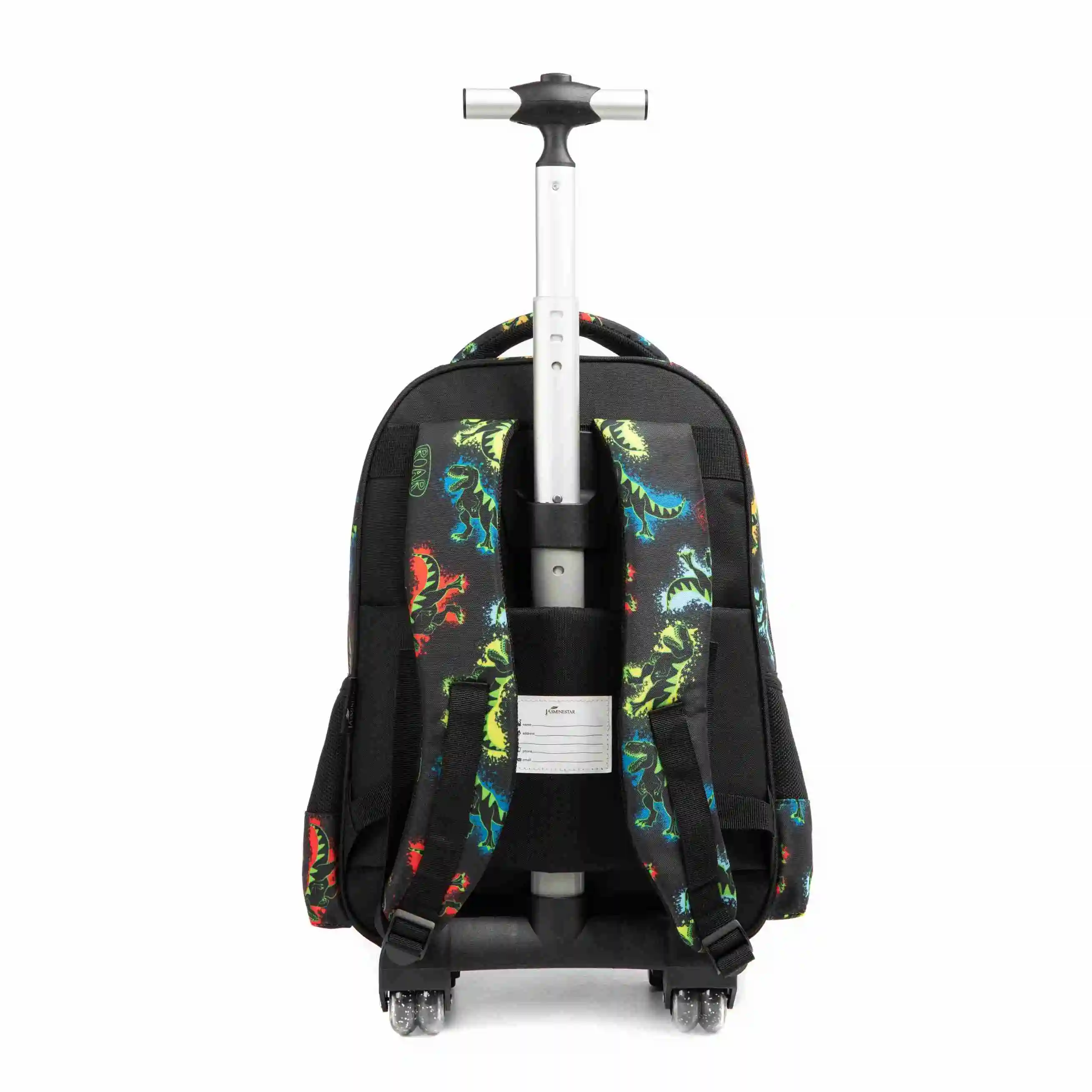 2023 Bestwill Boys Teenagers Trolley Schoolbag Waterproof Custom Children New School Trolley Bag