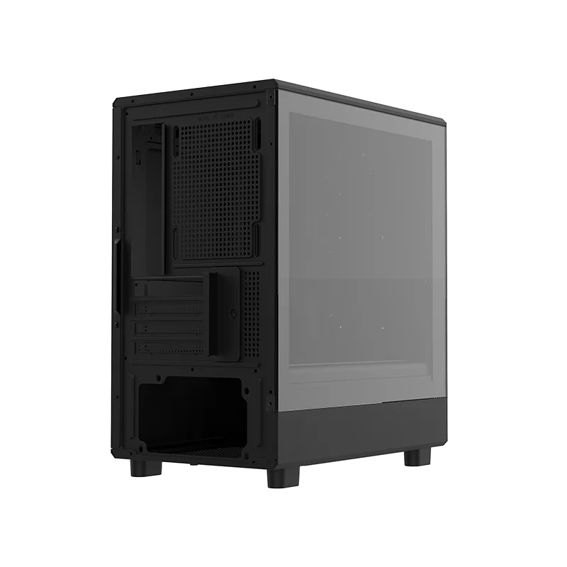 ALSEYE  Mid Tower Gaming Computer PC Case with Side Tempered Glass