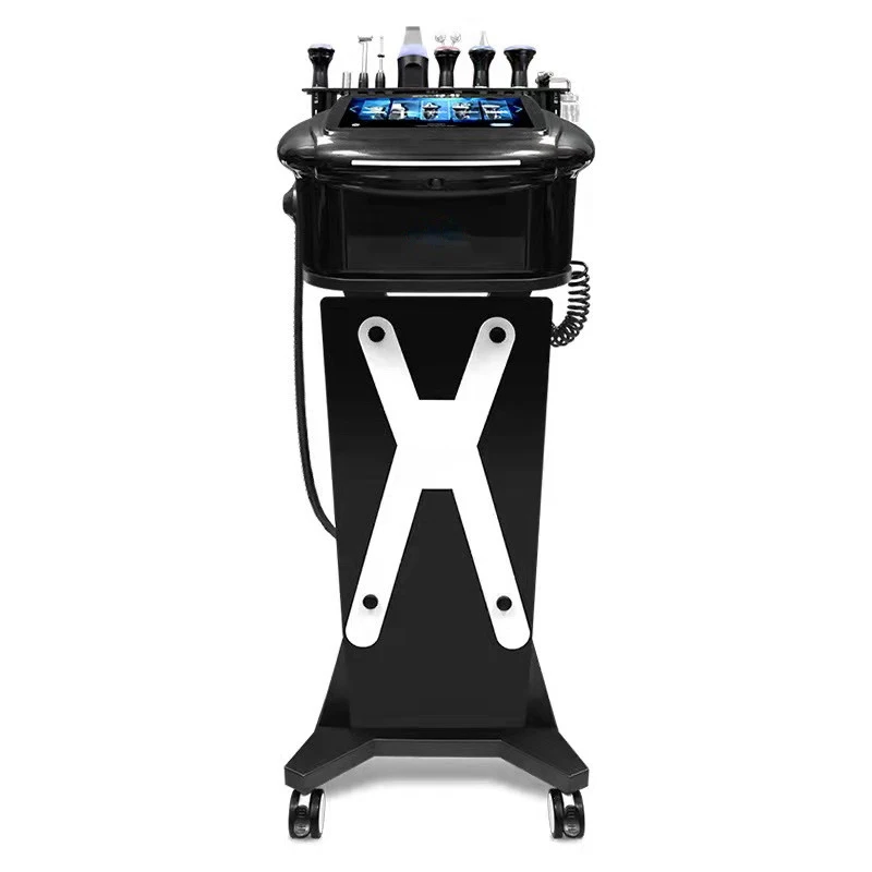 portable multifunction 12 in 1 cryo facial skin care salon bio tripollar hydro ultrasonic facial oxygen machine