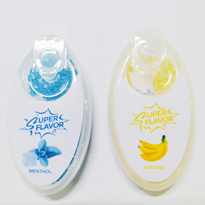 Italy hot sell cigarette 100pcs mint crushed balls menthol click balls flavoring filter