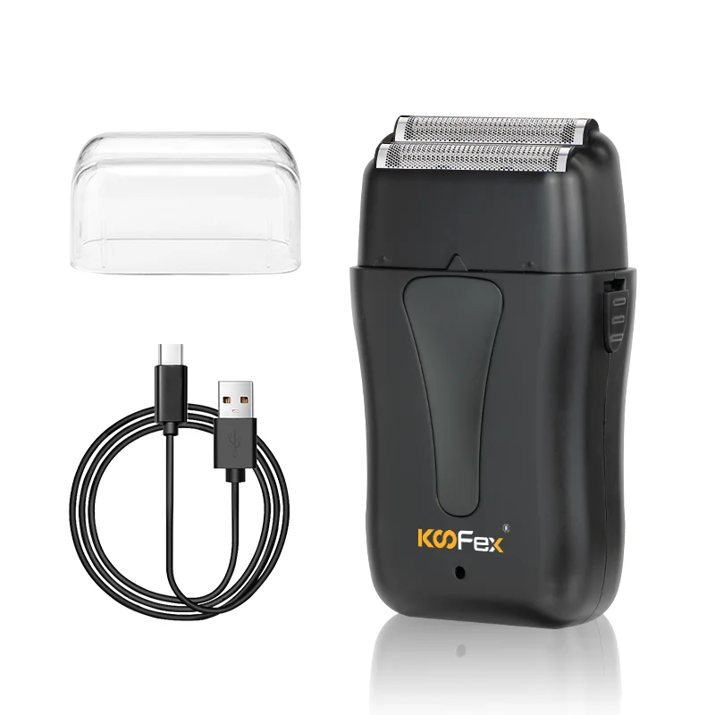 Mens Smooth Hair Shaver Beard razor 11000 RPM High Speed Electric Dlc coating Foil Shaver Dual Blade Hair Cutting Machine