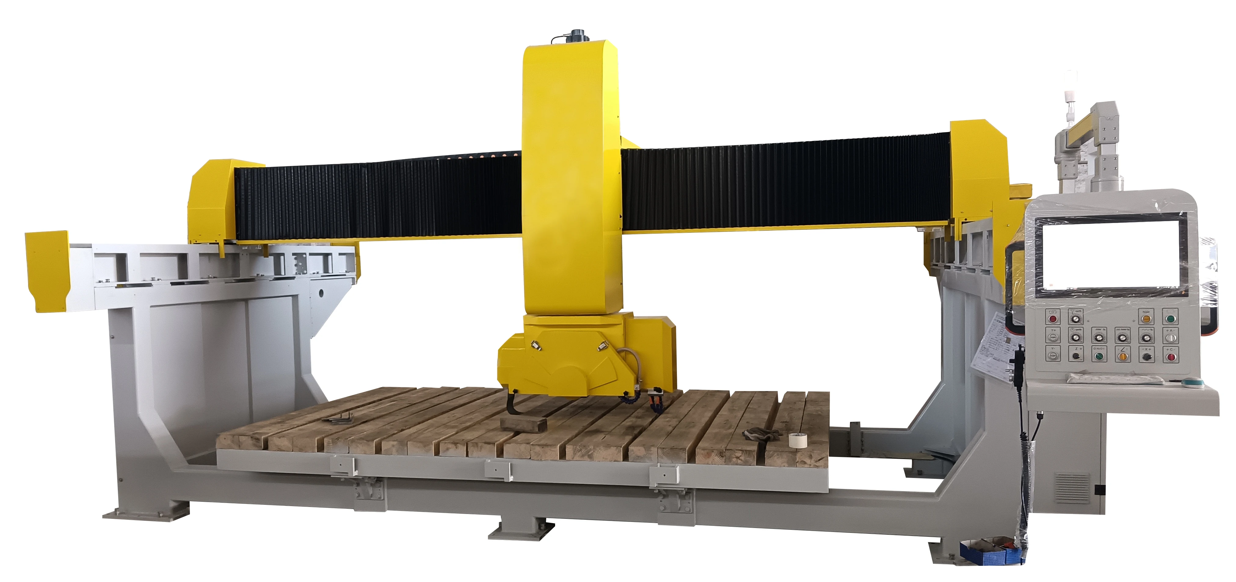 5axis water jet quartz cutting machine automatic marble quartz engraving machine with water cooling spindle for sale in Mexico