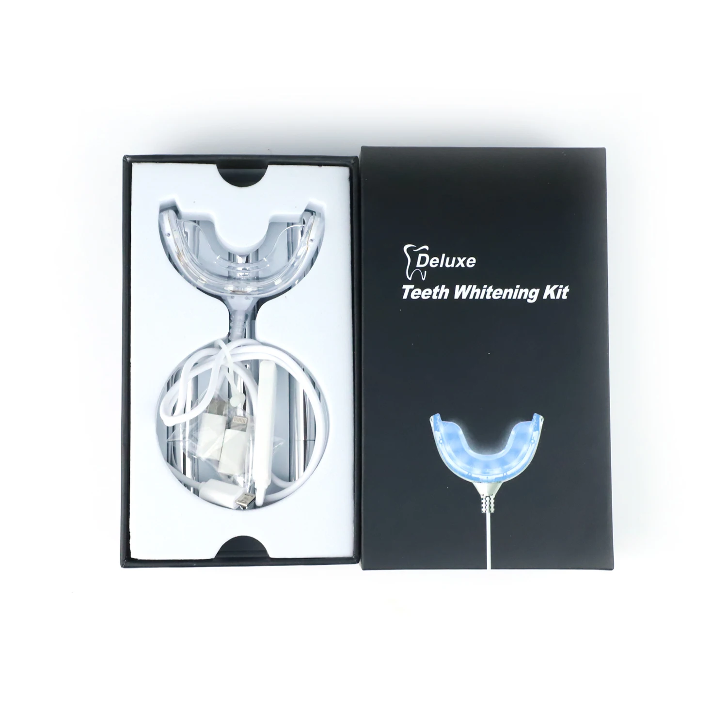 New teeth whitening led Light kit 4 Syringe Set 1/6 Beauty Personal Care Portable Home Use teeth whitening