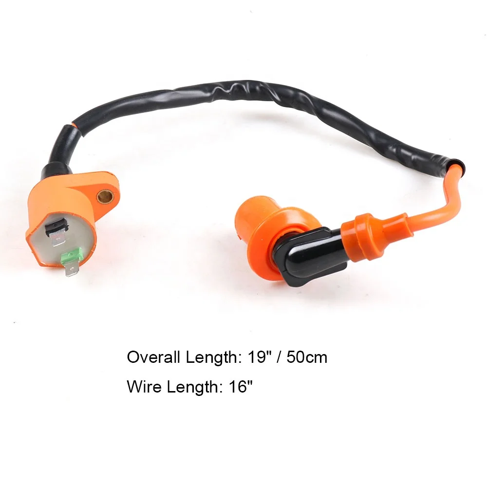 Двигатели Мопед Скутер ATV Quad Мотоцикл катушка высокого давления гоночная Катушка зажигания для GY6-50 GY6 50CC 125CC 150CC