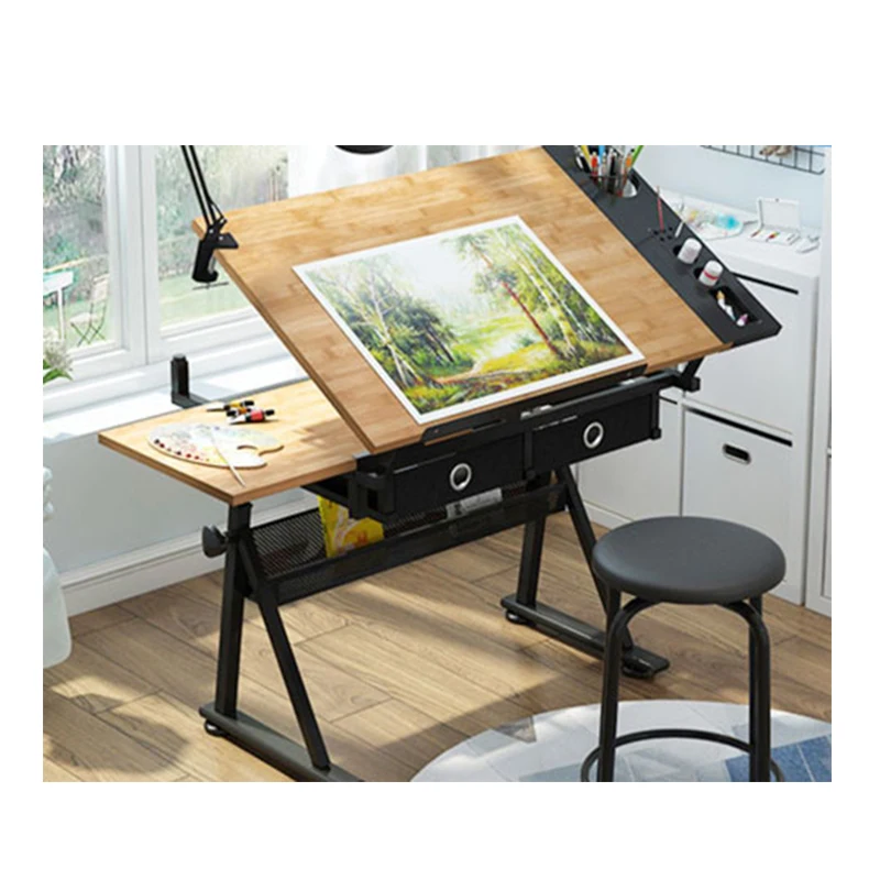 University College Folding Wood Metal  Mesa Dibujo Drawing Desk Art Painting Table