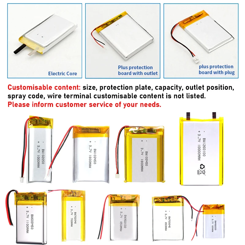 Оптовая продажа 9373129 Power Bank 10000 мАч высокой емкости Дрон аксессуары от производителей 3 7 В полимерный литиевый аккумулятор