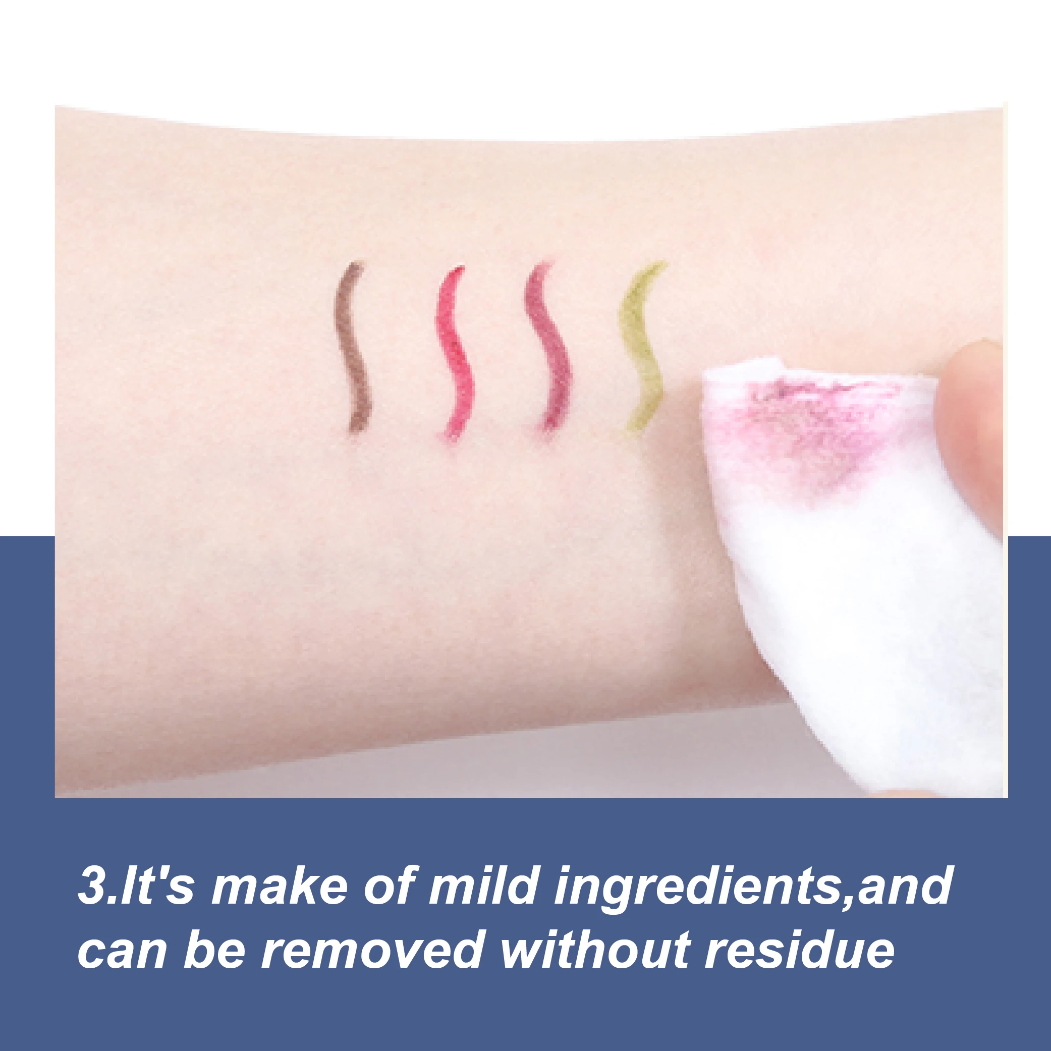 Multichrome New Wholesale Long Lasting Prtivate Label Smooth Matte Waterproof Custom Lashglue Glue Pen Eyeliner