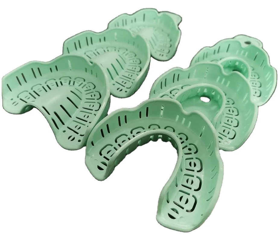 High quality Impression Plastic Dental Tray kit/ 3 pairs/6 pcs