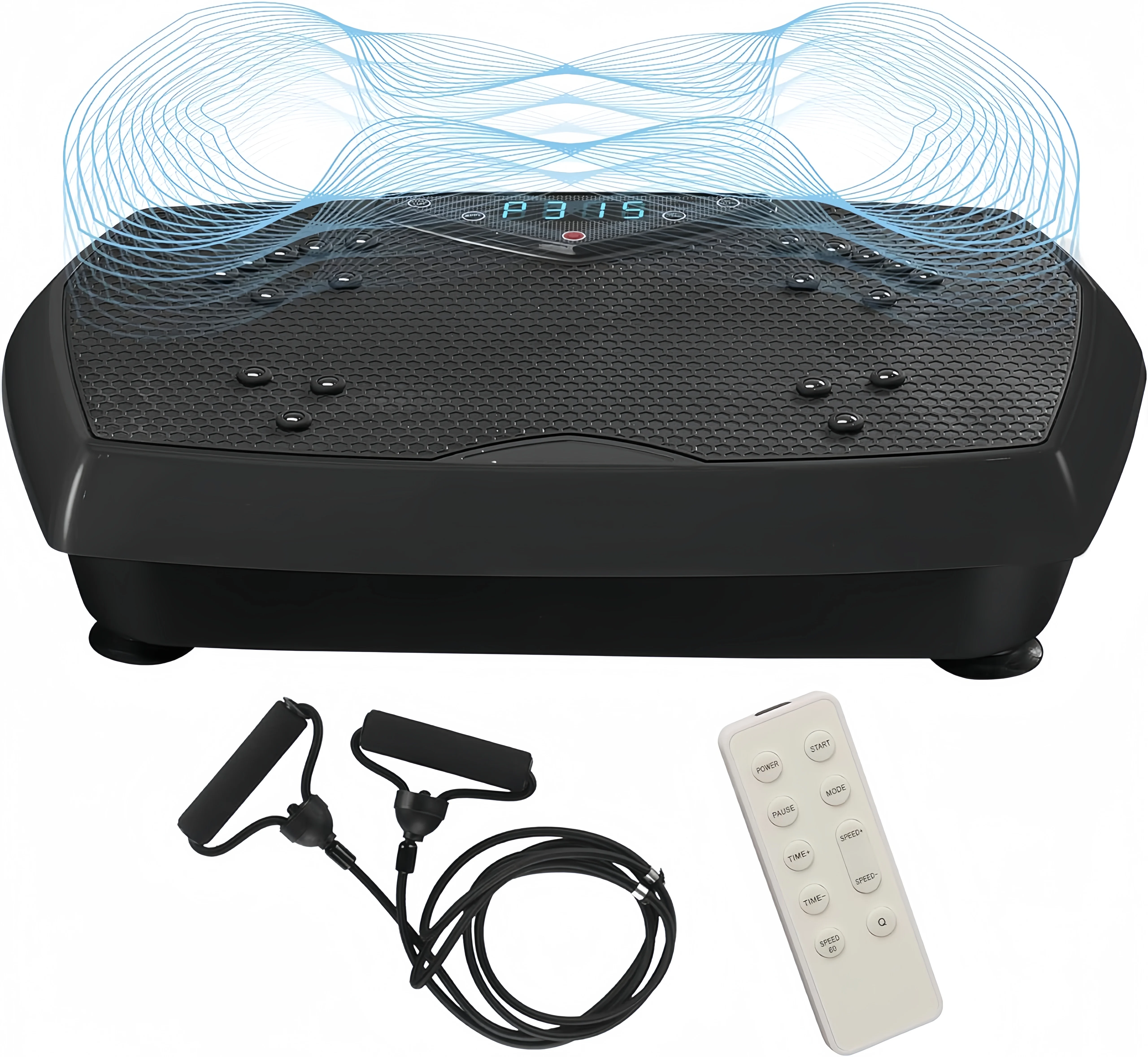 2024 Best Selling Wholesale Crazy Fitness Massage Vibration Plate Exercise Machine For Burn Calories