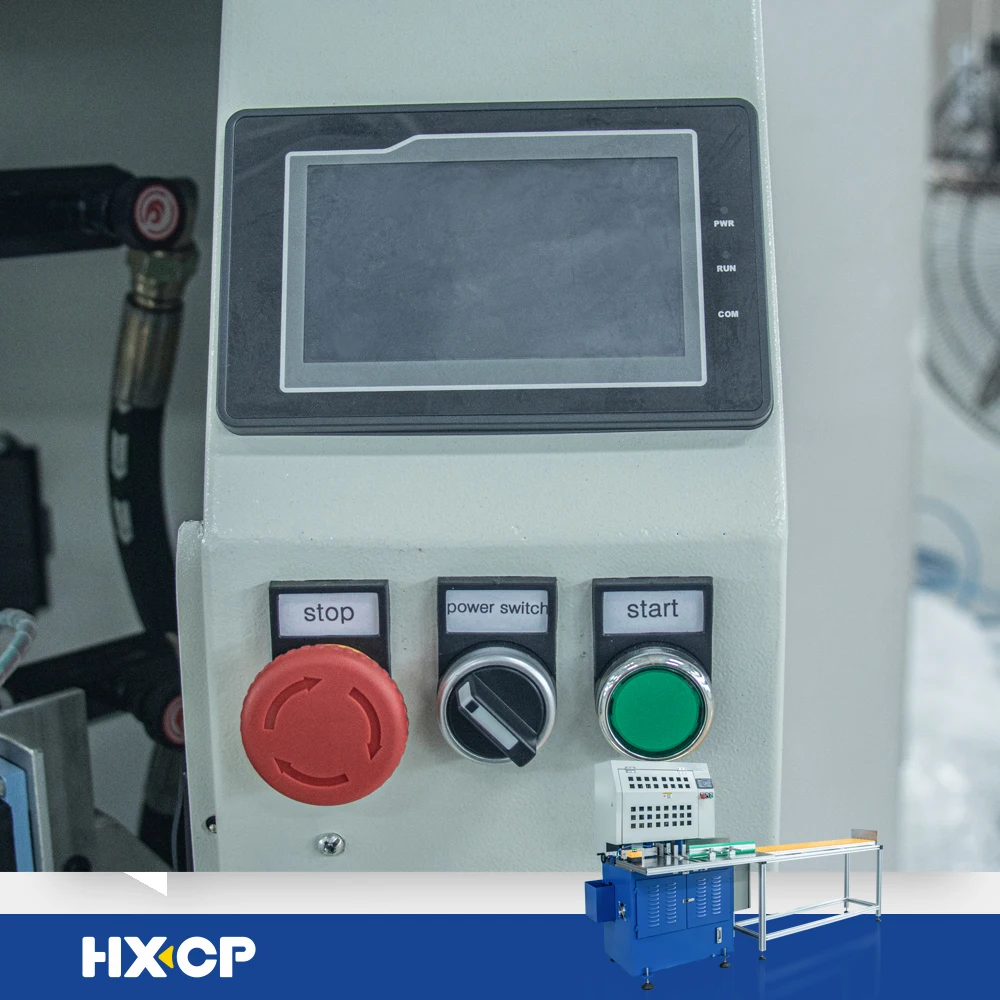 HX460BCRTA Professional Post-Press Tools for Exercise Book & Notebook with Automatic Double-Head Round Corner Cutting Machine