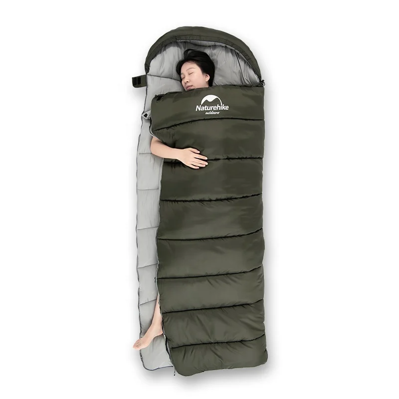
Naturehike outdoor travel 3 season U150 polyester envelope sleeping bag for camping 