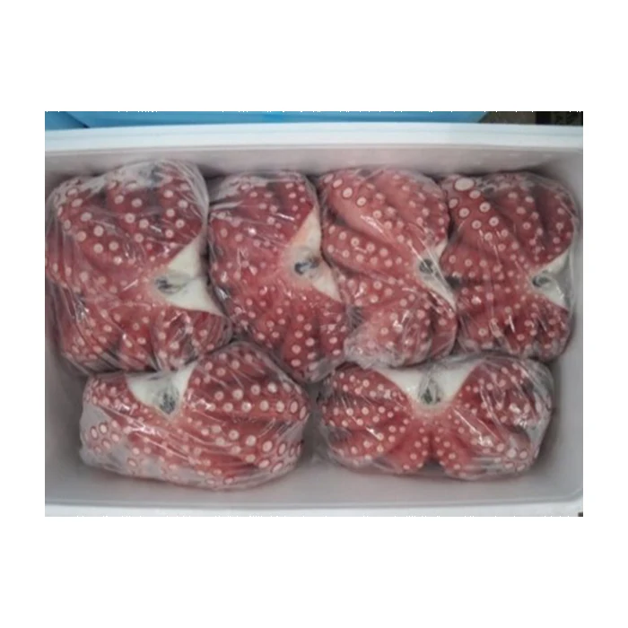 Japanese high quality products boiled fresh frozen seafood octopus