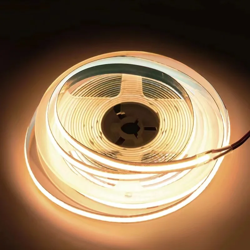 COB strip light with 480leds/meter PCB width 10mm 14w/m 12v 24v COB led stri