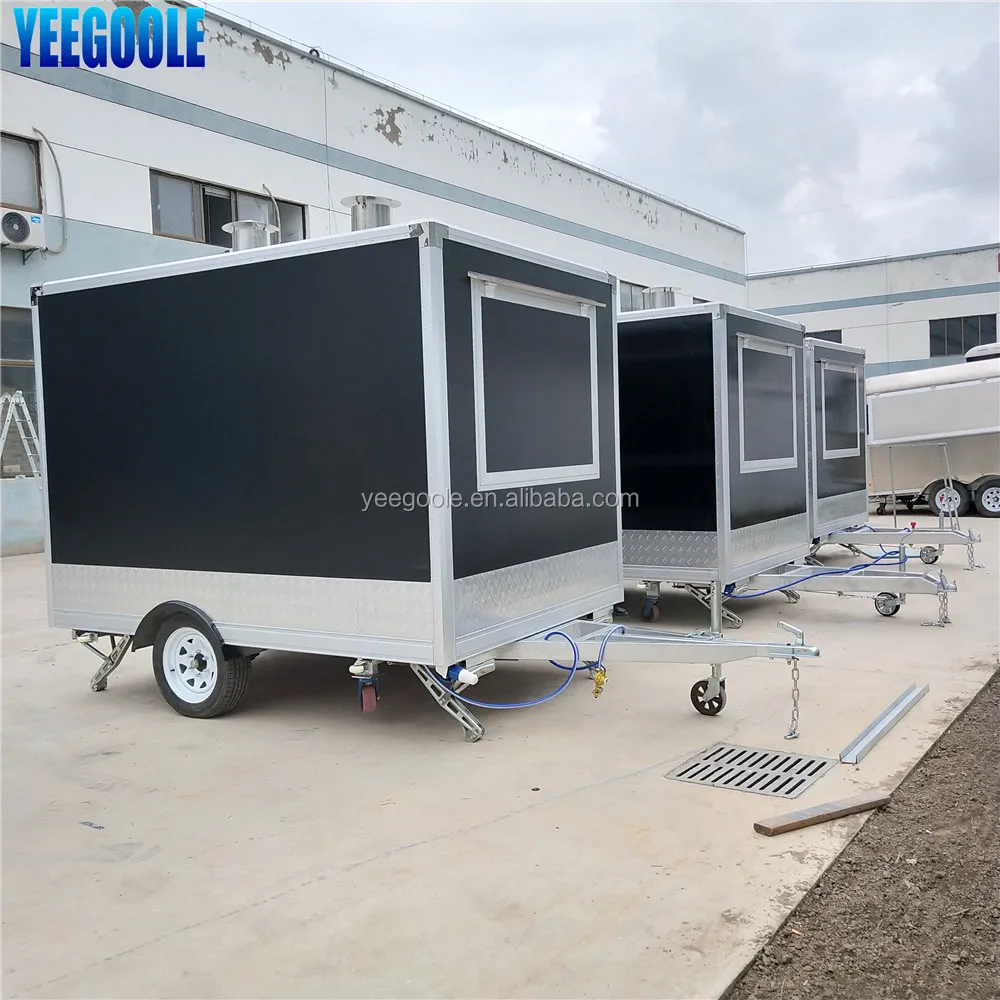 Food Vending Trailer Cars For Sale Mobile Restaurant Trailer fast Snack Trailer fast Food Carts Selling Food Truck CE