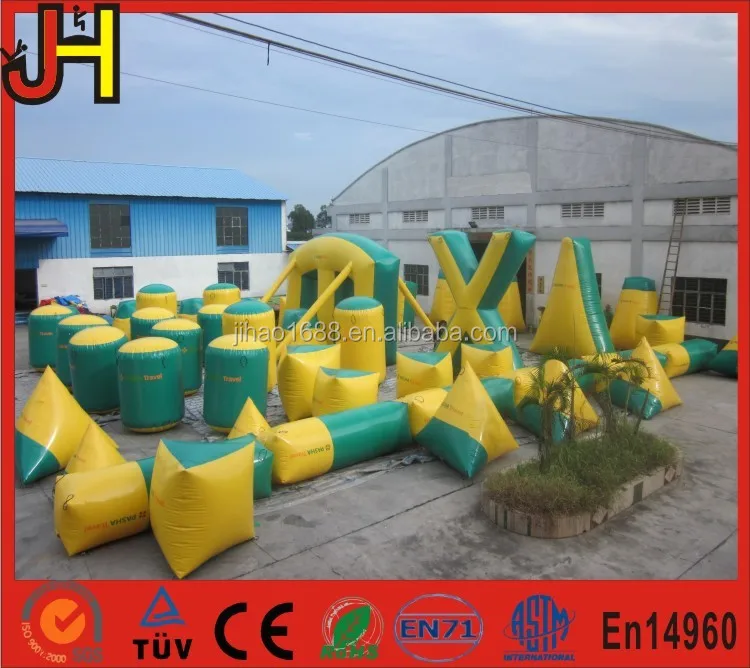Best Quality Inflatable Paintball Bunker Barrier  Air Bunker For Shooting Sport Game