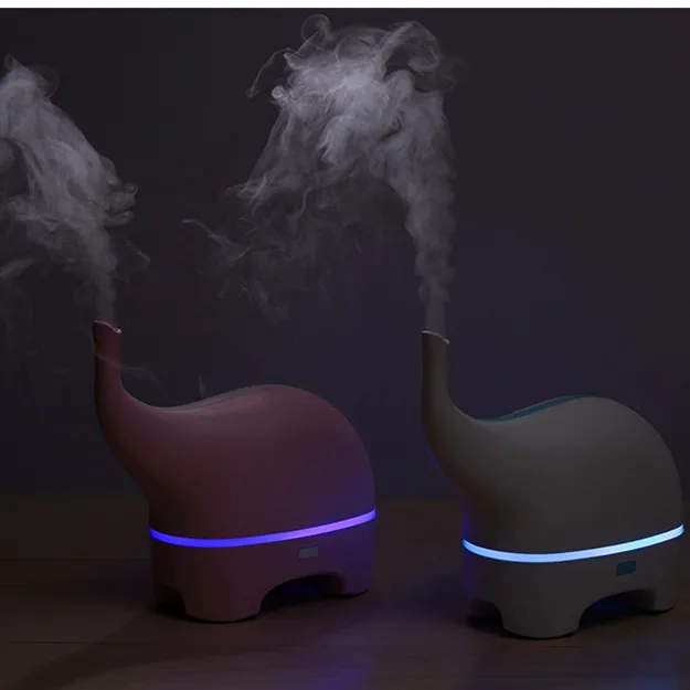 SOICARE 120ml popular USB Baby Elephant Ultrasonic Aromatherapy humidifier essential oil diffuser