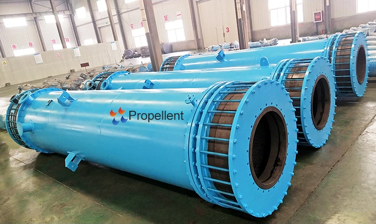 Graphite tubular heat exchanger for Cooling Phosphoric acid line