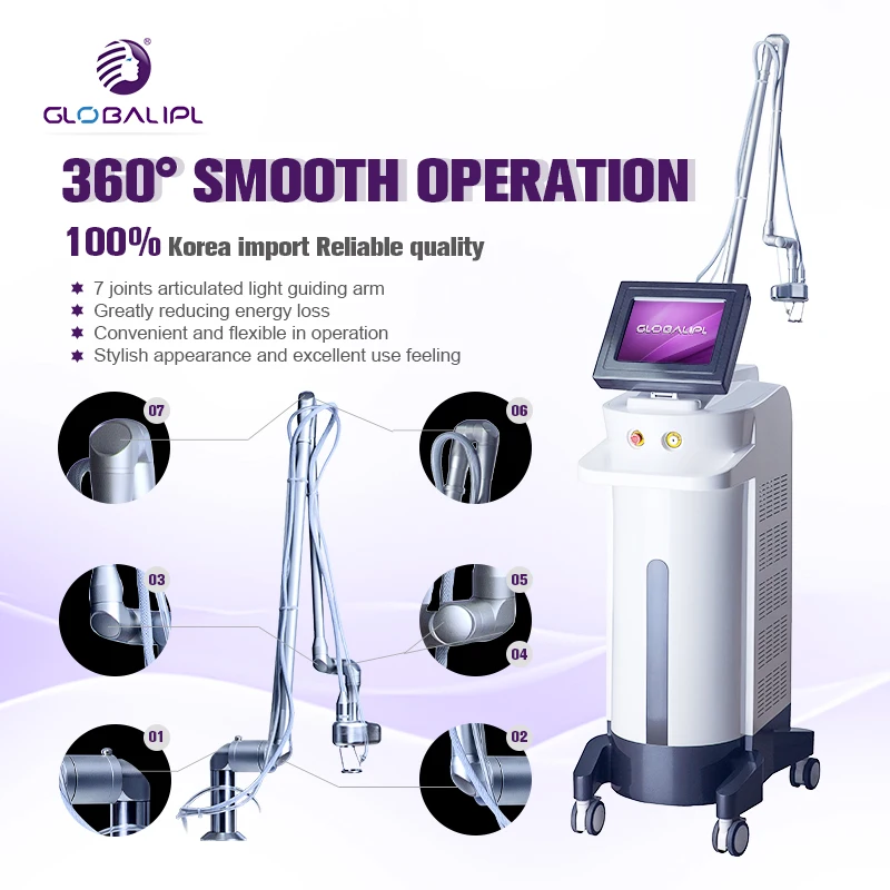 Vaginal Repair 2024 New Multiple Treatment Parameters Skin Rejuvenation Beijing GLOBALIPL Co2 Laser Machine for Scar Removal