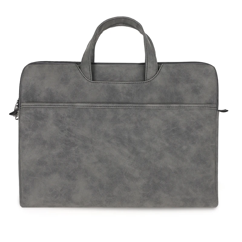 
High quality laptop bags PU portable amazing touch feeling briefcase Amazon hot sell messenger bag 