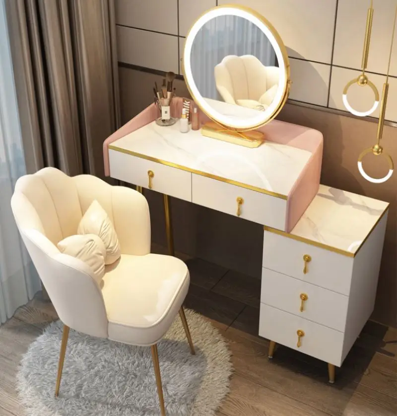 High-end luxury dressing table storage cabinet