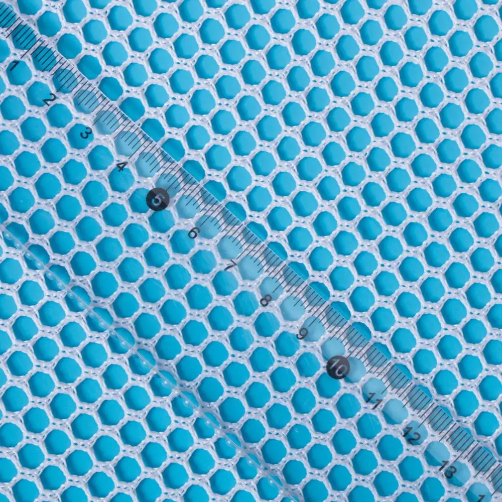 Превосходное качество, 100% полиэстер, Защита окружающей среды, жесткая сетчатая ткань для мешка для стирки