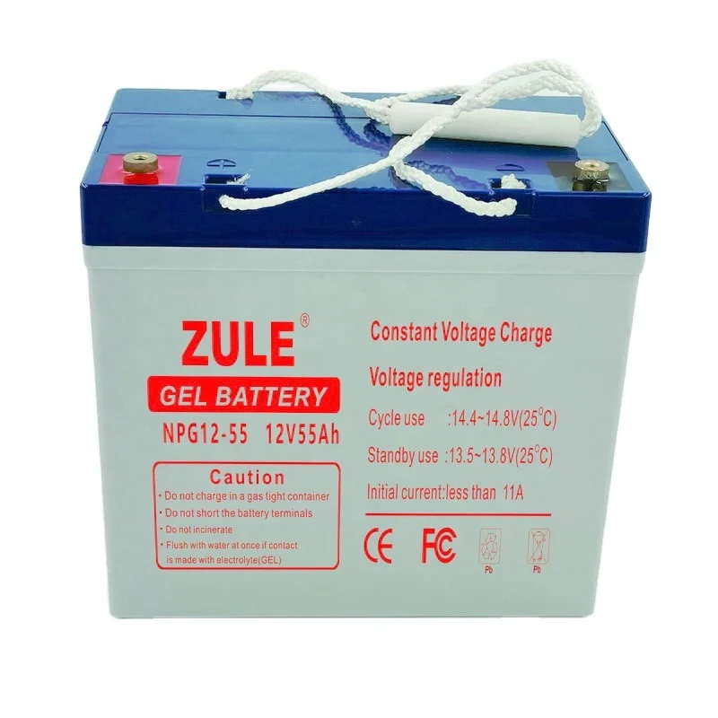Manufacturers Selling Dry Agm Vrla Electrical Batteries 12V55ah Gel Battery
