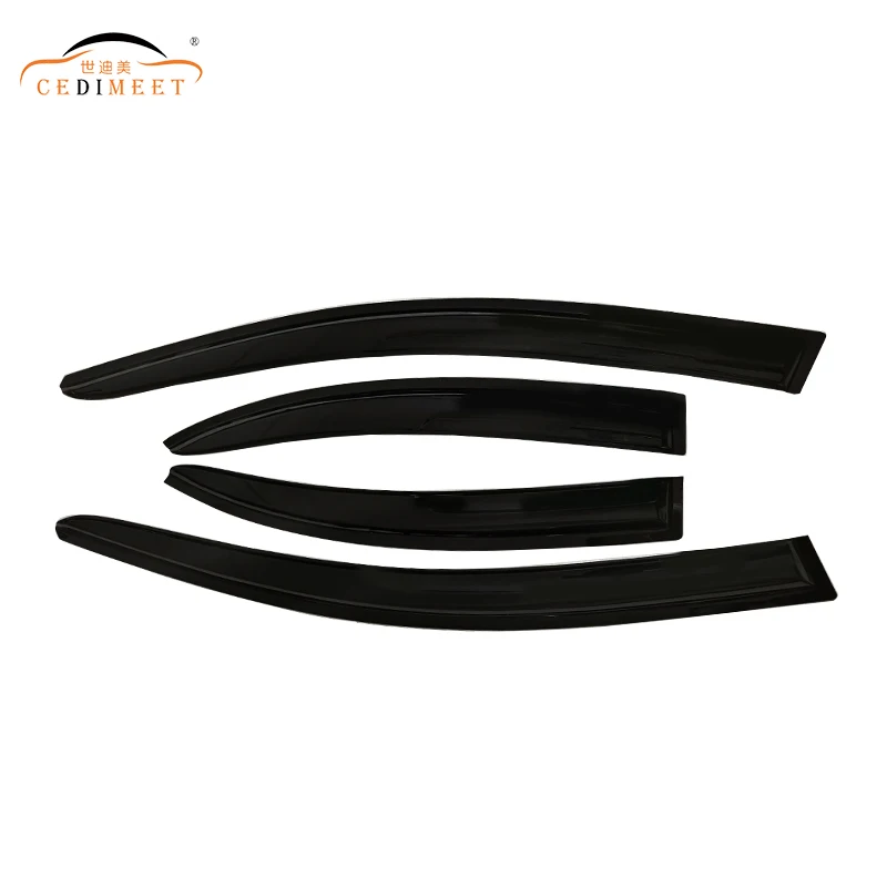 Car Rain Shield Sun Rain Deflector Guard Auto Accessories Rain Shield Vent Shade Window Visor Use For LANCER EX 2007-2017