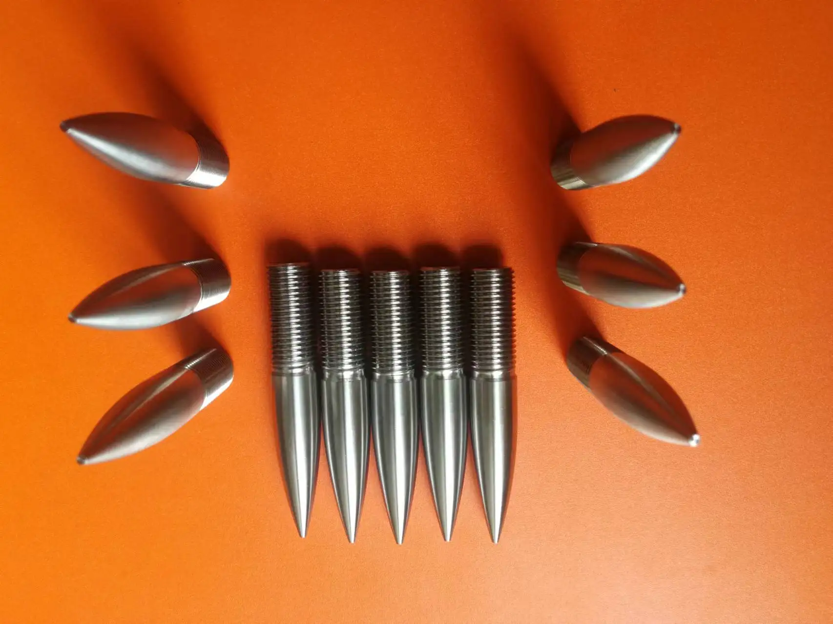 Grade 5 Ti6Al4V alloyed titanium shoes hobnail spike climper crampon climbing spikes anti-slip