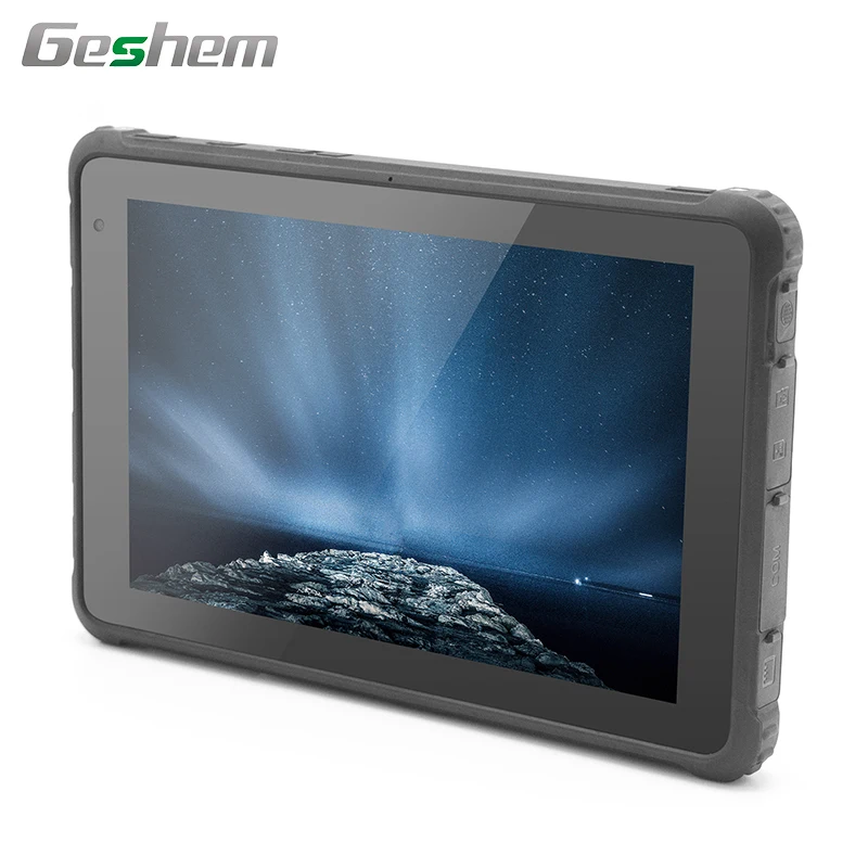 Промышленный Прочный планшетный ПК win10 RFID 1000 nits 10 дюймов 4G GPS NFC IP67 Wi-Fi