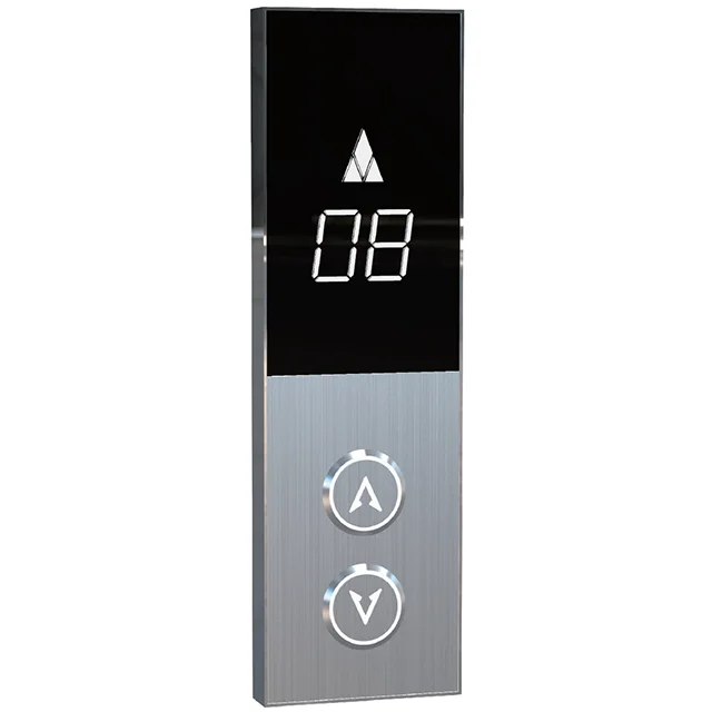 Mirror Stainless Steel Elevator Button Panel Elevator Car Operation Panel Elevator Cop Lop For Lift Spare Parts