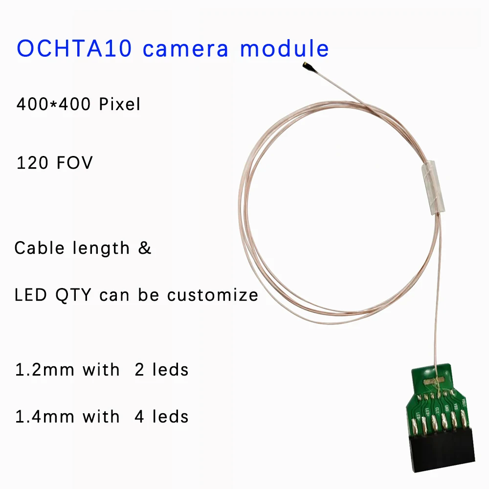 400*400P  1.0 mm mini disposable  endoscope camera module  OCHTA 10 with USB output