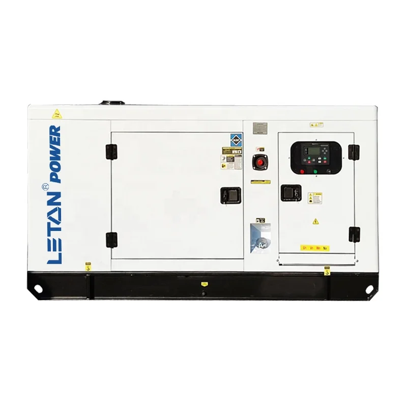 LETON power Weichai 30 kva diesel generator 1500 rpm 24kw weichai soundproof silent type diesel generator