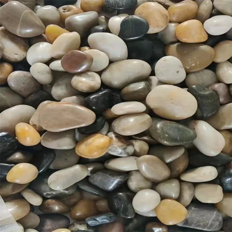 Competitive Supply Natural Decorative Mixed High Polished Pebbles