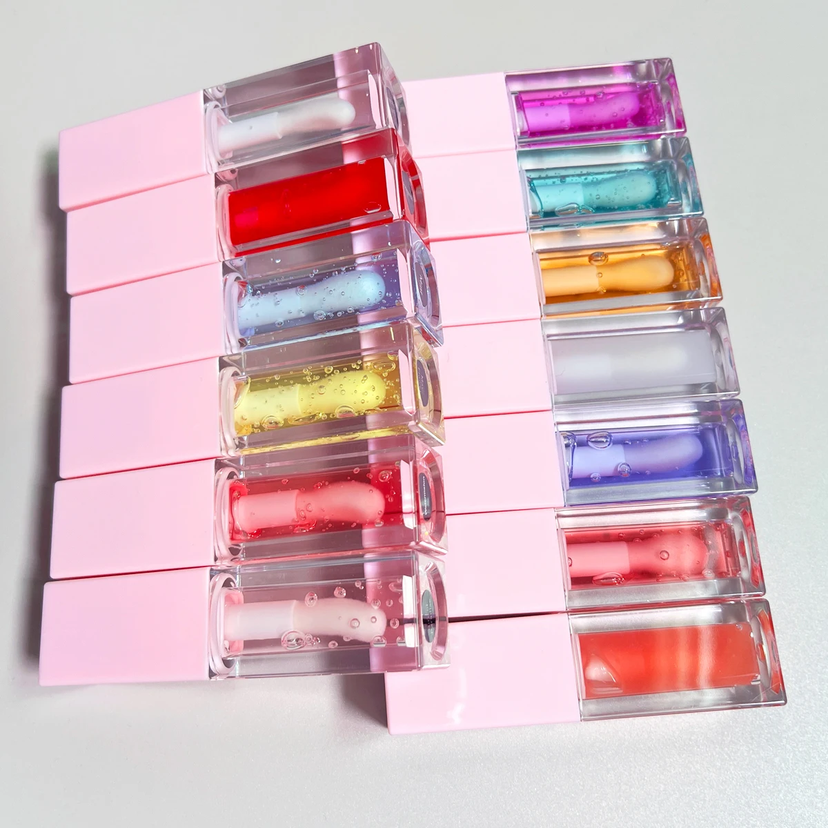 Custom high hydrating lip oil private label vegan lip gloss flavouring oil watermelon lip oils