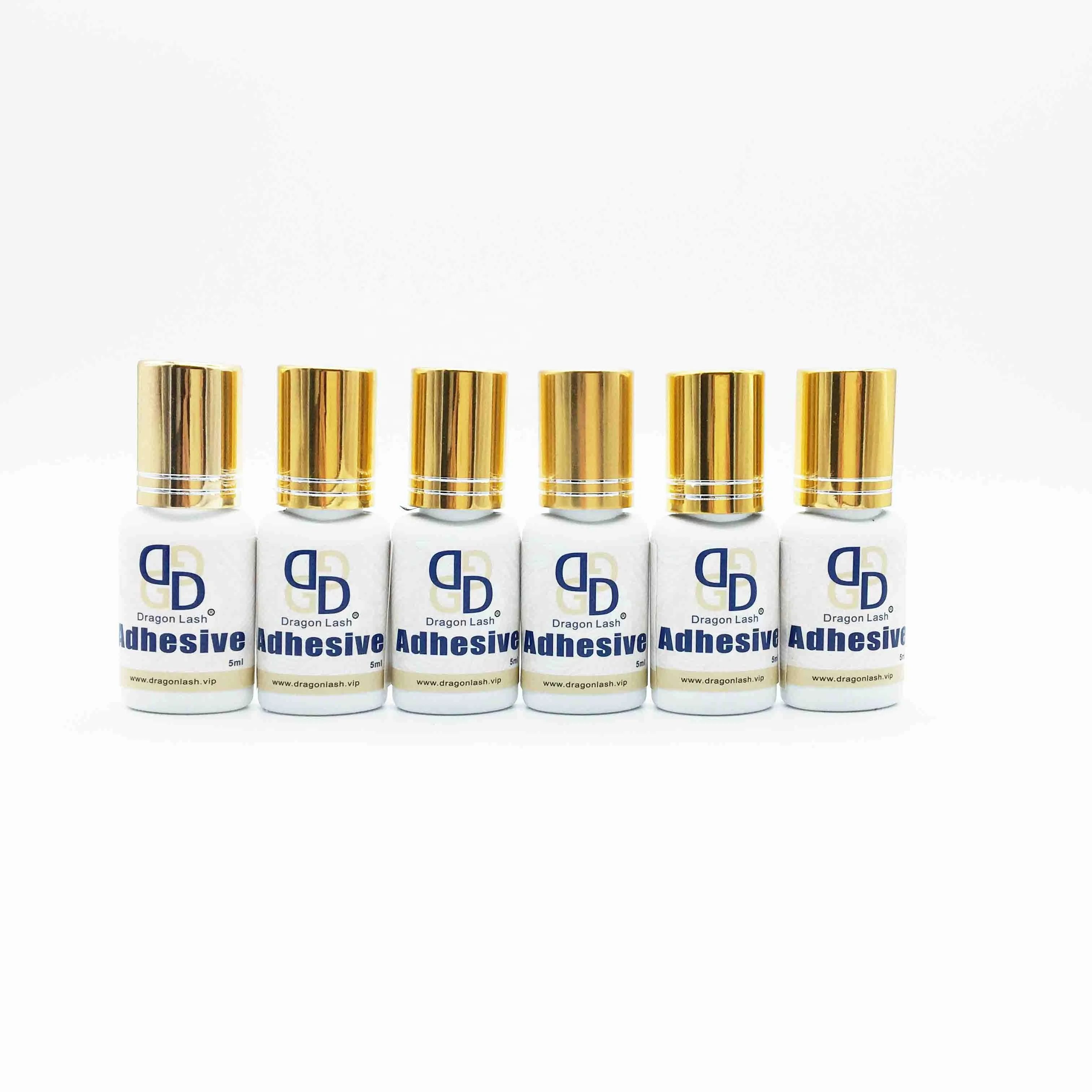 0.5S black Fast Dry korean Luxury eyelash glue  6-8 weeks Retention time quality Professional black quality  lash extension glue