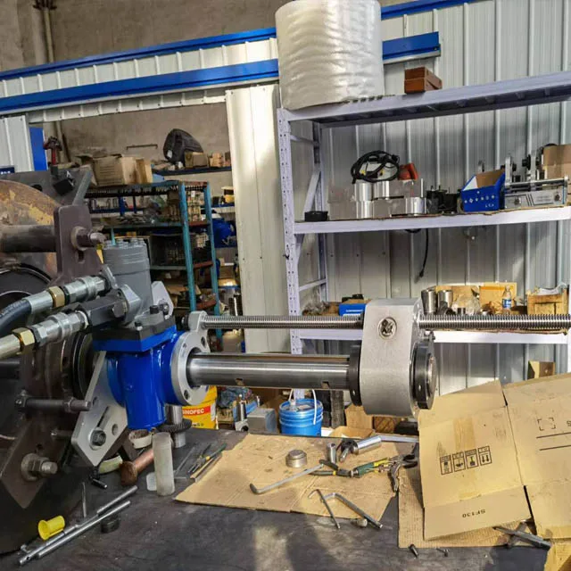 Fully automatic CNC portable electric line boring and welding machine