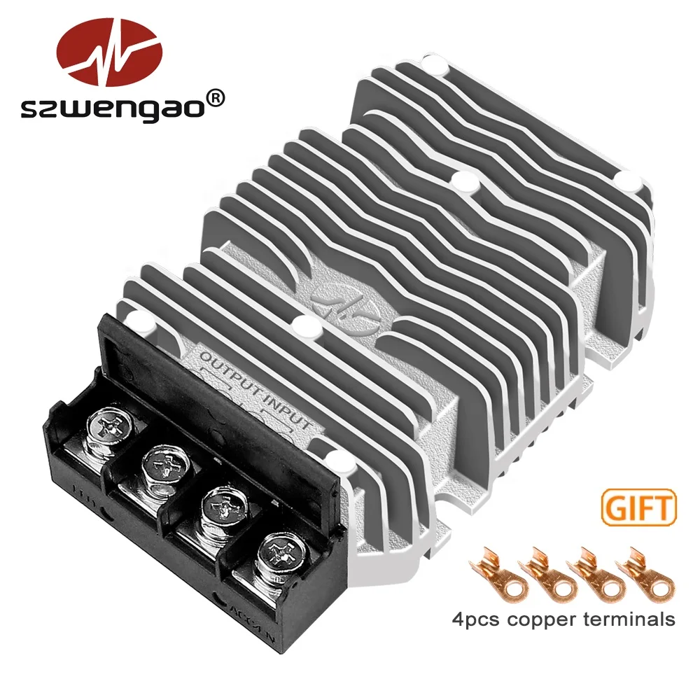 Small size 24v 36v 48v 60v 72v to 12v 40a voltage regulator dc dc converter step down 18-90v to 13.8v car power converters