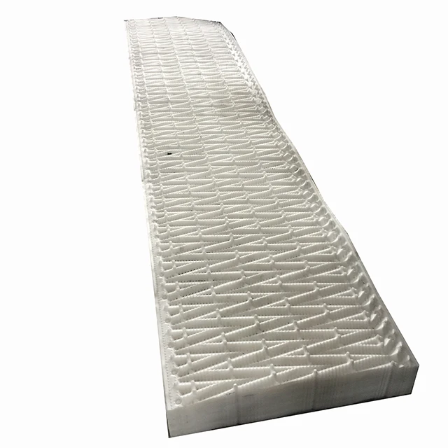 Type 730mm cooling tower infill pvc packs made by 100% virgin PVC material cooling tower fill