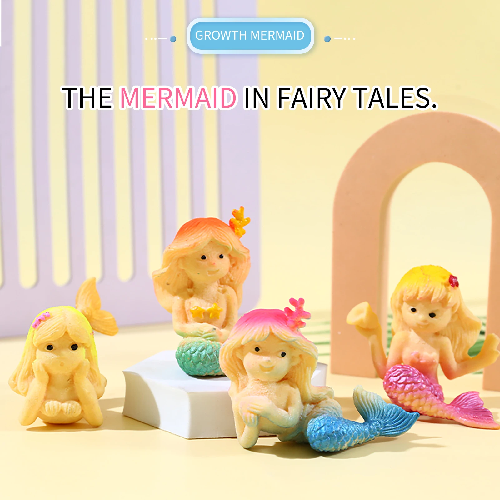 Large Size Plastic Marine Animals Spider Mermaid Lizard Dinosaur-Water-Growing Toys Soaking Water Makes Them Bigger Toy Animal