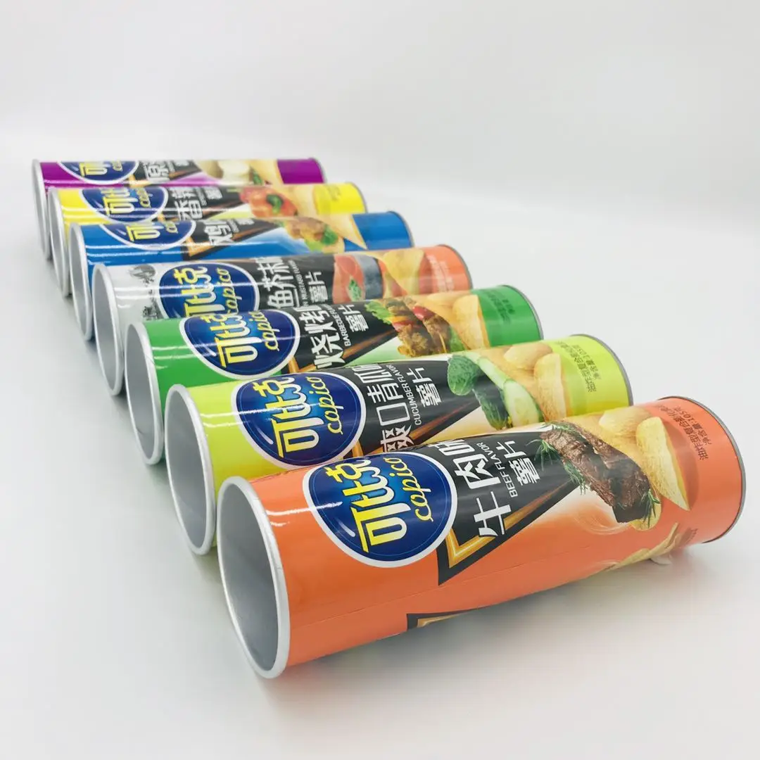 
Food Grade Custom Cylinder Tube Packaging Kraft Paper Food & Beverage Packaging Cookie Packaging Craft Paper 15-25 Days 3-5 Days 