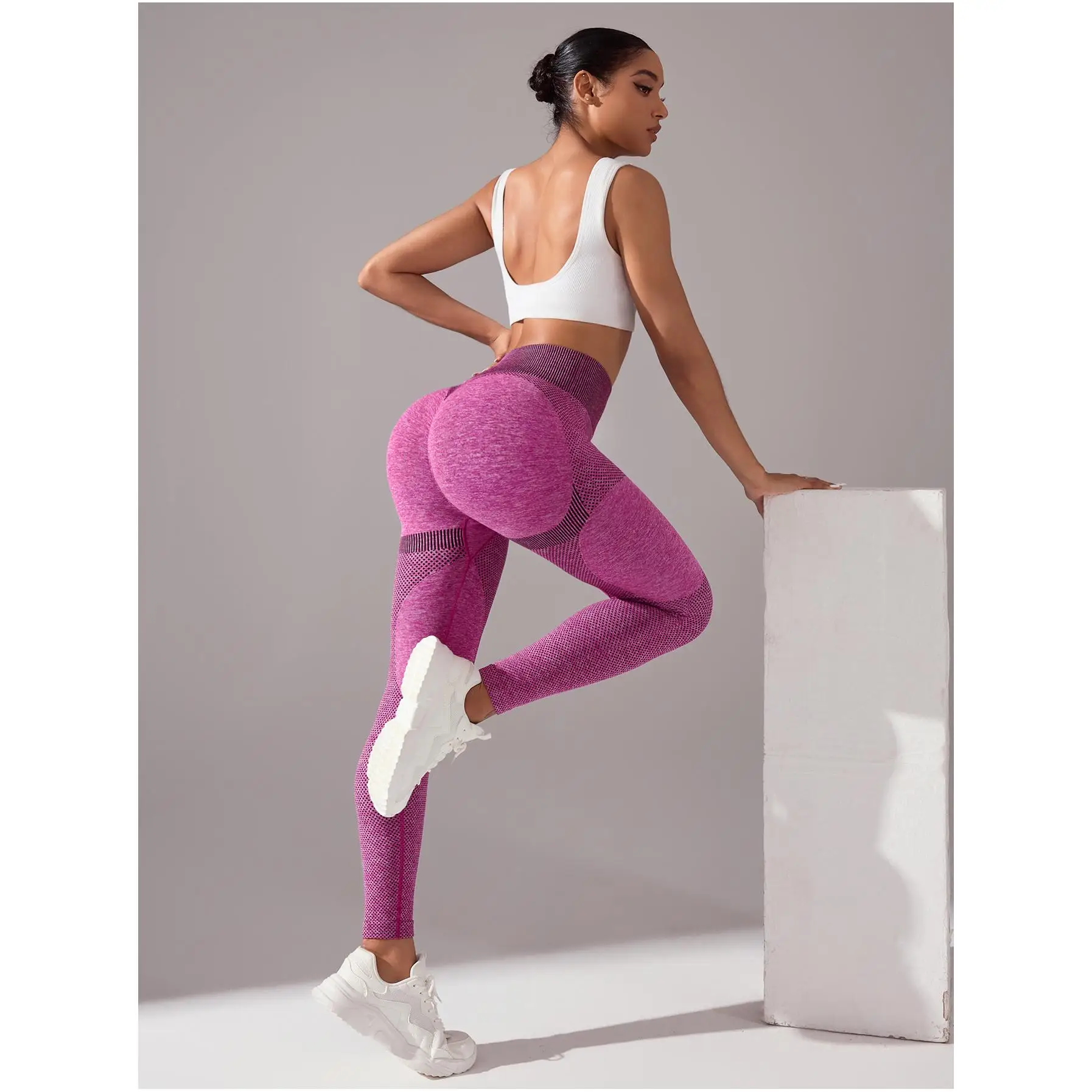 Yoga Sets Tights Nylon Winter Fat High-Waisted Environmental Protection Custom Summer Pants Top Dress Women Active Wear Leggings