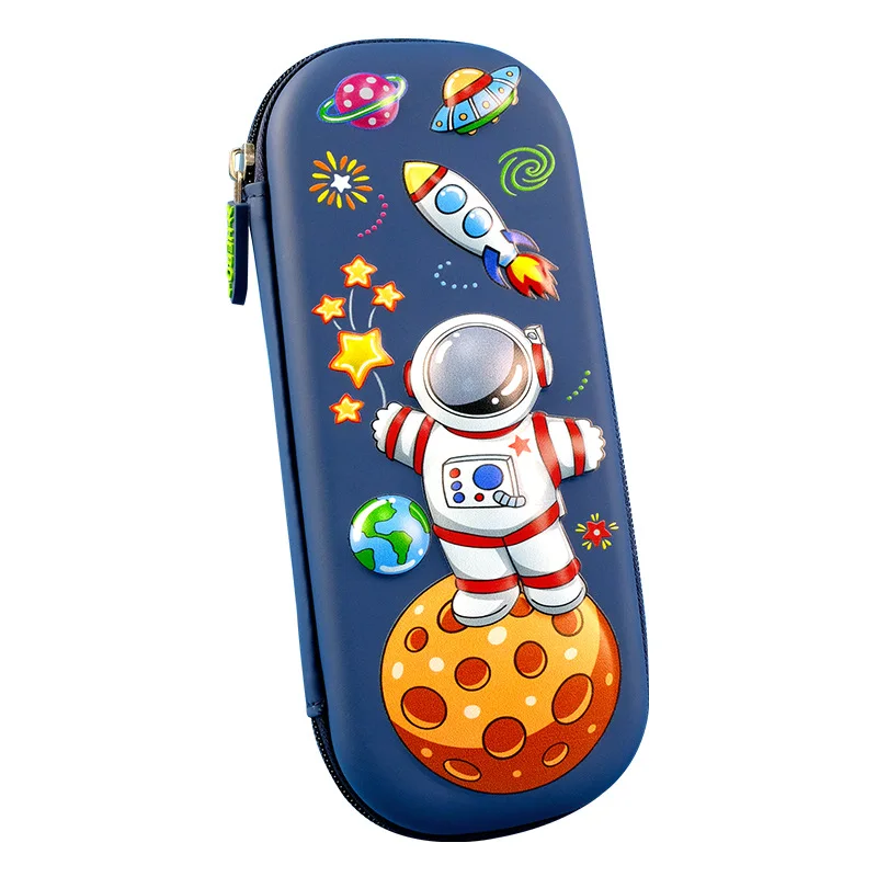 EVA Pen Case 3D Waterproof Stationery Toys Pencil Box Cute Cartoon Fall Resistant Pencil Bags